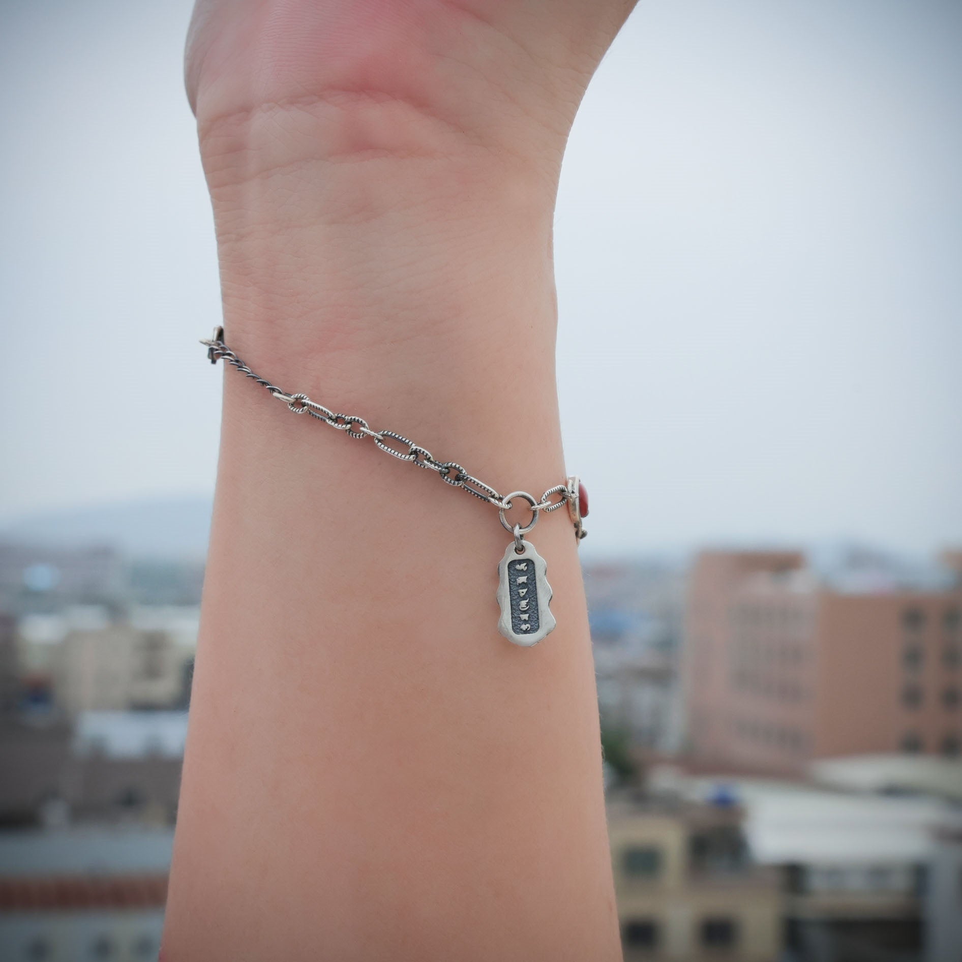 Medicine Buddha Healing Bracelet | 925 Silver & Agate