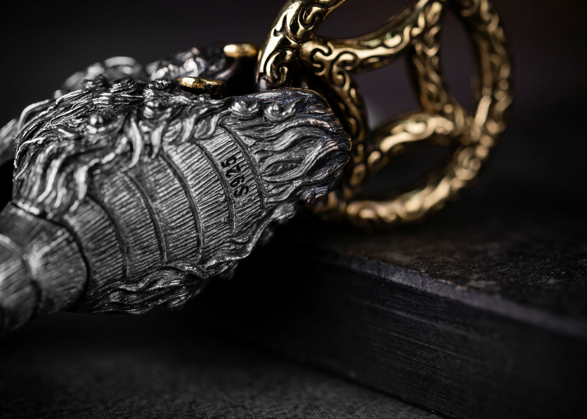 Handcrafted Tibetan Pixiu Keychain with Energy Blessing