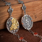 Medicine Buddha Healing Bracelet | 925 Silver & Agate