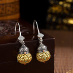 Gourd Lotus Earrings: A Miniature Cosmos at Your Earlobe