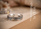 Tibetan Energy‑Bless Rings | Stackable 925 Silver Talismans