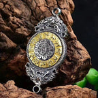 Sacred Spin Fortune Wheel Pendant — Customize Blessings with Zodiac Energy