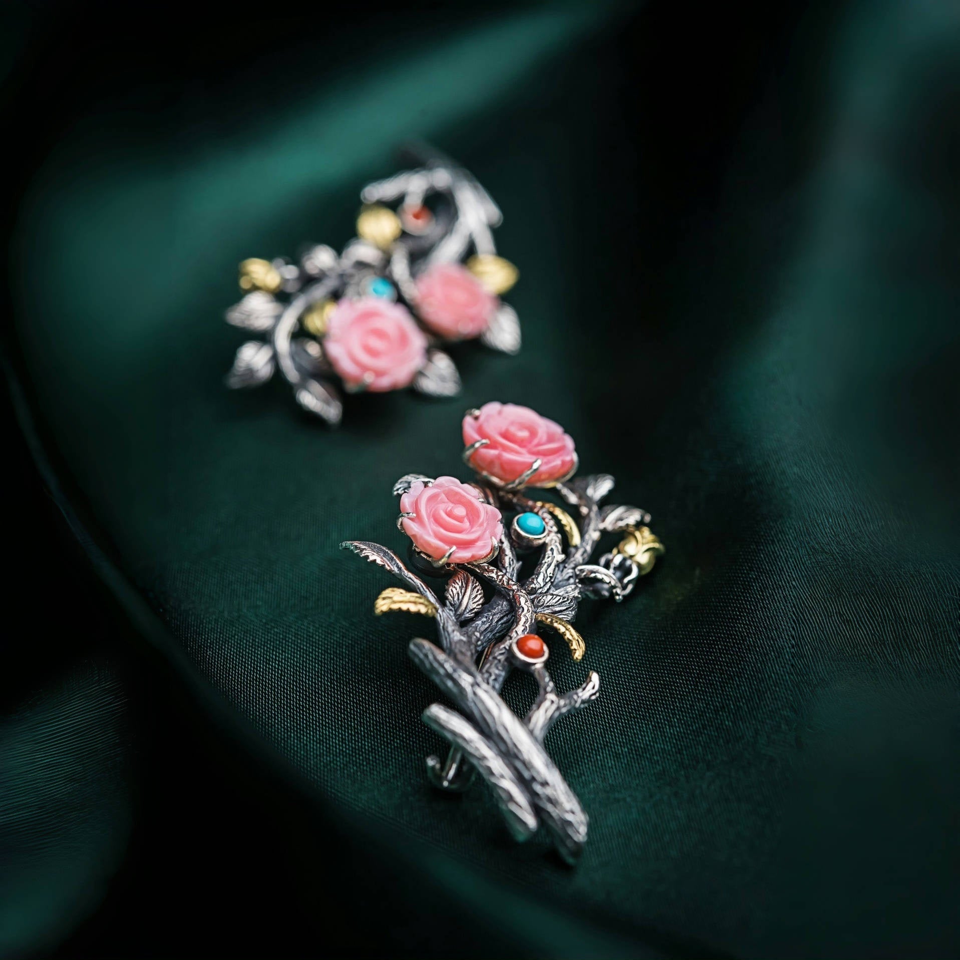 Aphrodite's Ocean Blush:Conch Rose Talisman Jewelry