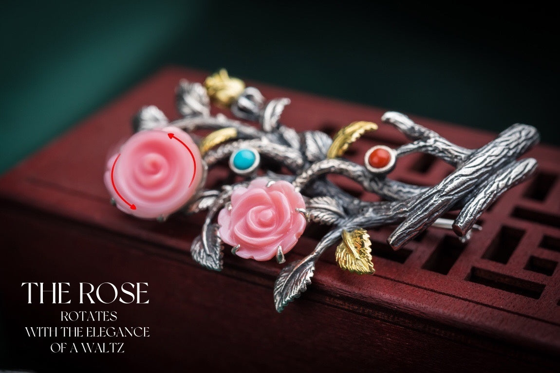 Aphrodite's Ocean Blush:Conch Rose Talisman Jewelry
