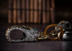 Handcrafted Tibetan Pixiu Keychain with Energy Blessing