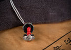 Nine‑Bloom Secret Locket | Choose Your Deity in Sterling Silver