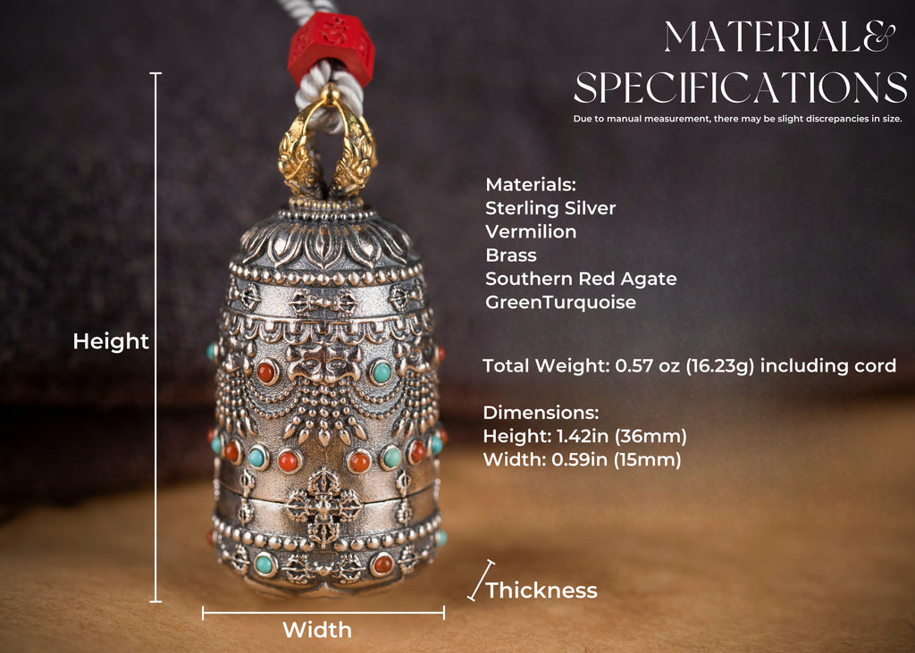 Nine‑Bloom Secret Locket | Choose Your Deity in Sterling Silver