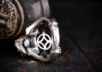 Auspicious Elephant Ring | 925 Silver, Brass & Turquoise
