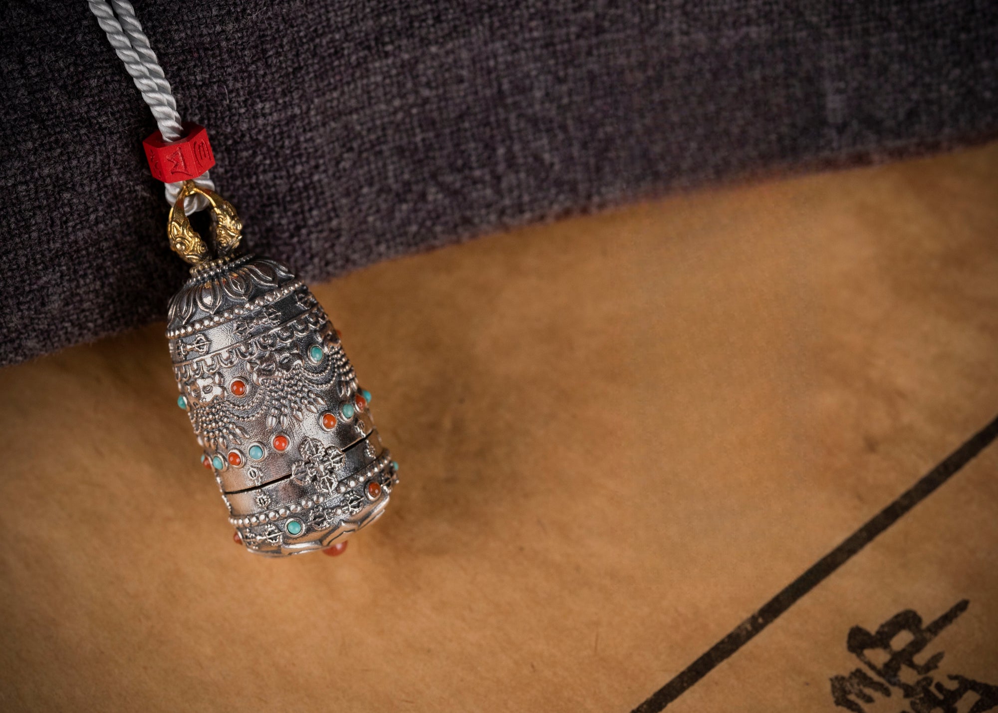 Nine‑Bloom Secret Locket | Choose Your Deity in Sterling Silver