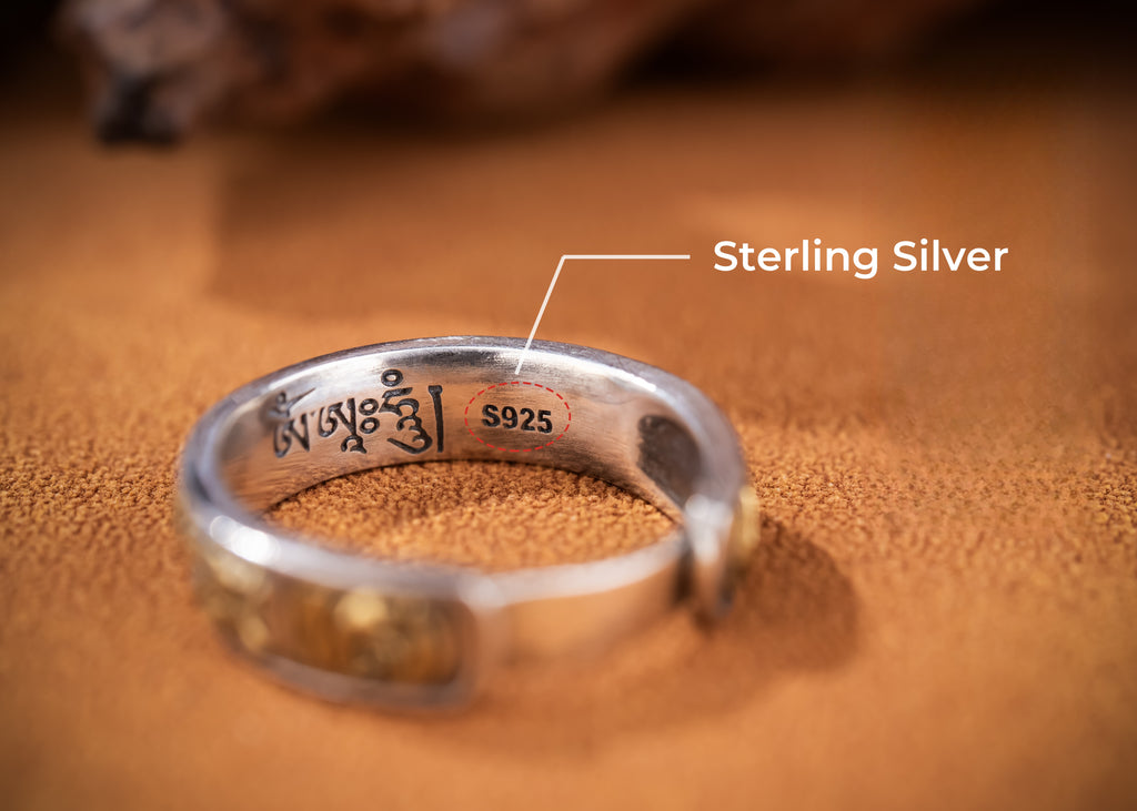Eight Wealth Deities Guardian Ring | 925 Silver & Brass