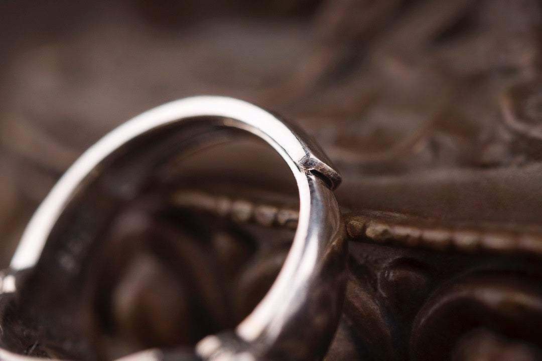 Medicine Buddha Spinner Ring | 925 Silver & Turquoise Dzi