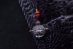 Tibetan Snow-Lion Guardian Pendant – Silver Bell & Feng-Shui Luck