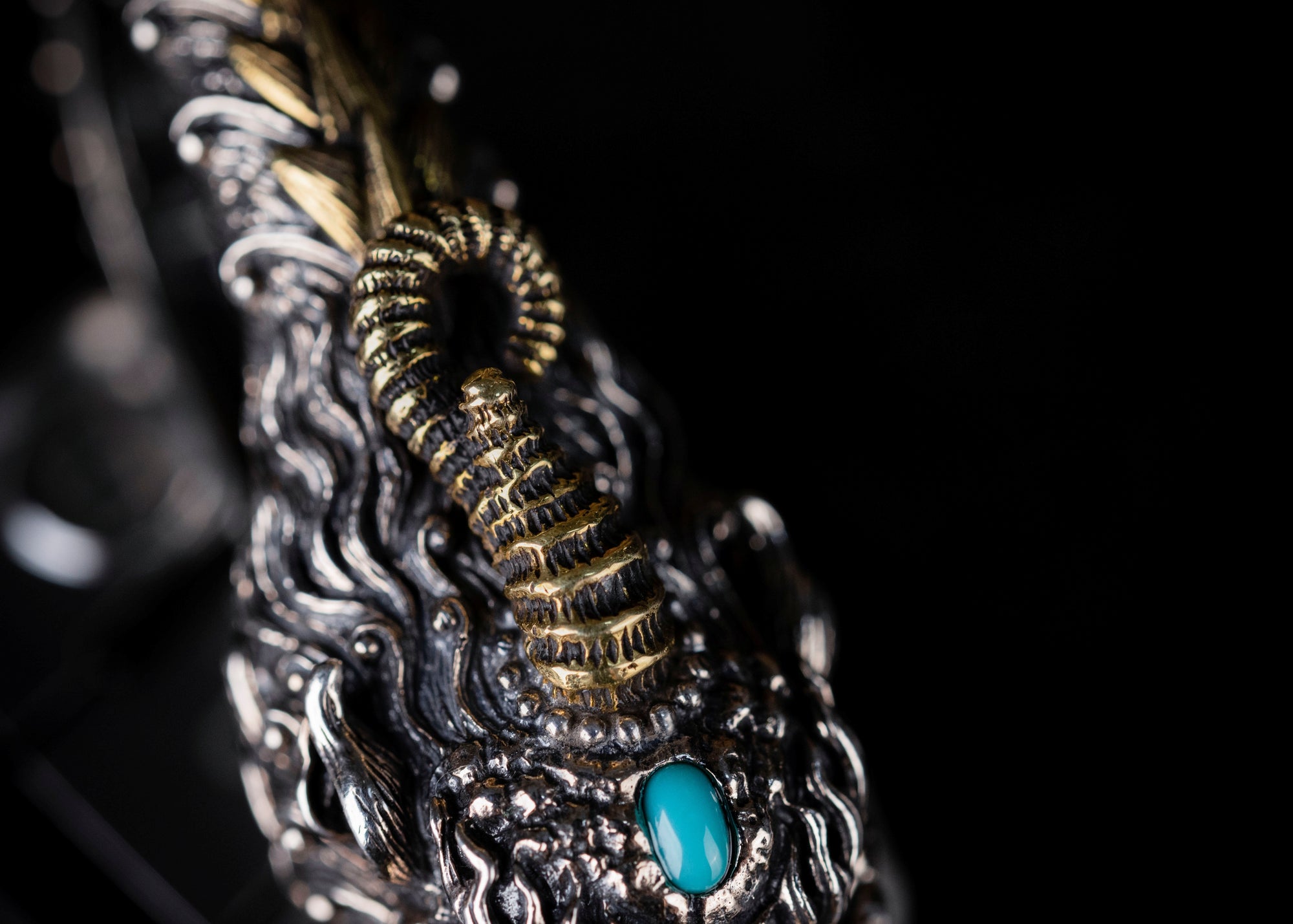 Handcrafted Tibetan Pixiu Keychain with Energy Blessing