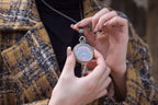 Mandala Gau Thangka Locket Necklace | 925 Silver Amulet