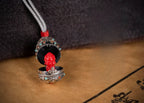 Nine‑Bloom Secret Locket | Choose Your Deity in Sterling Silver