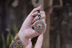 Mandala Gau Thangka Locket Necklace | 925 Silver Amulet