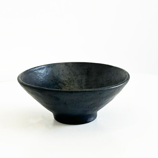 Tibetan Wood‑Fired Salad / Noodle Bowl – 7.5 in Handmade