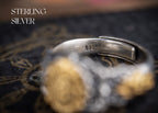 Yellow Jambhala Wealth Ring | 925 Silver + Brass Tibetan Talisman