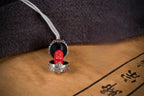 Nine‑Bloom Secret Locket | Choose Your Deity in Sterling Silver