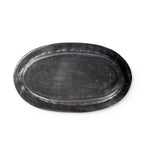 Handmade Tibetan Black Pottery Flying‑Eave Long Tray